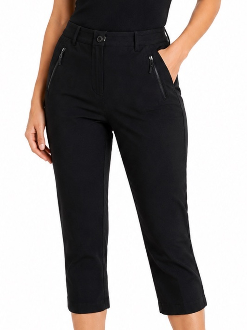 Style & Co Black Capri Pants